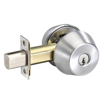 Accentra (Yale) D121 Double Cylinder Deadbolt, Grade 1, 2-3/8" Backset, 2-1/4" x 1" Face